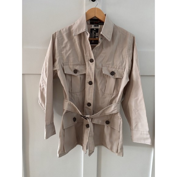 Women’s NWT Sportsmen 10X New Vintage Safari Utility Jacket Coat Size Small/36 - Picture 6 of 14